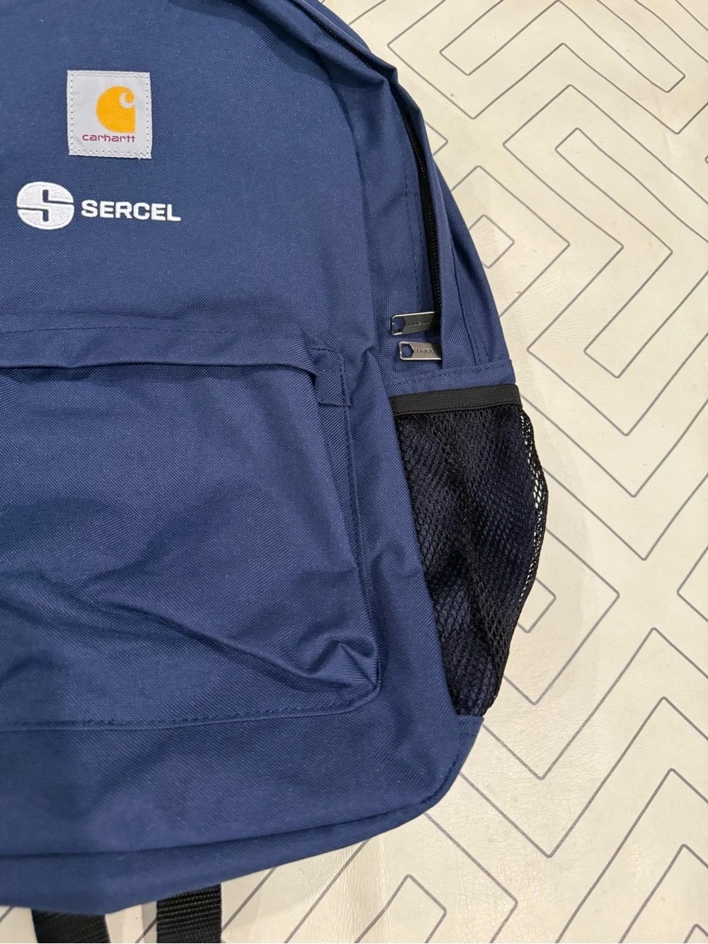 New Carhartt Navy Backpack